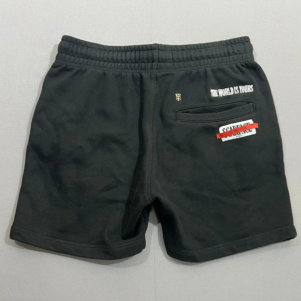 Scarface Shorts Black Limited‎ Release Shoe Palace Tony Montana Men's Size M